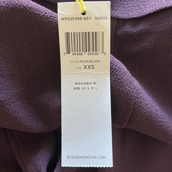 BCBGENERATION PANTS SIZE XXS MSRP $108.00 NWT - Picture 7 of 7